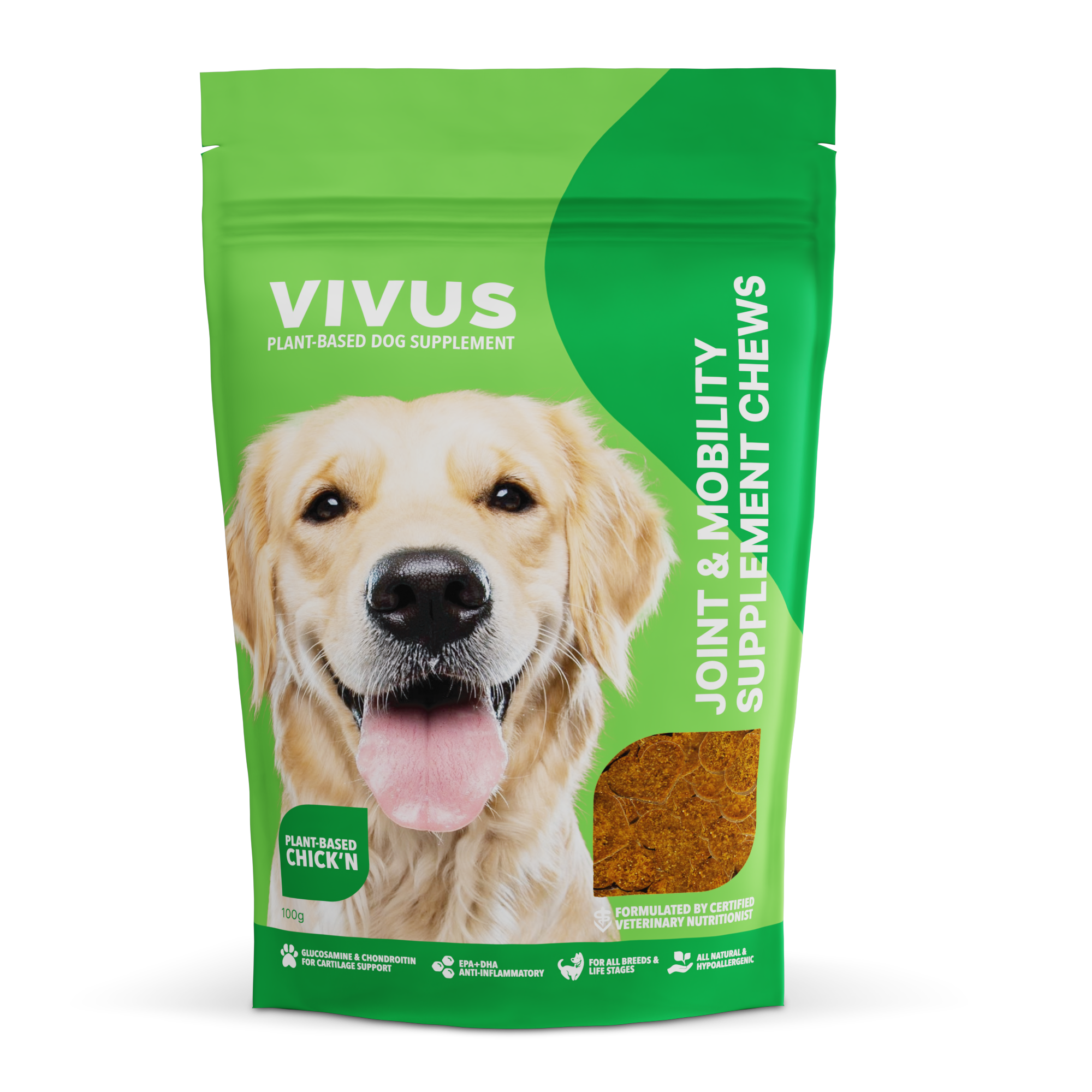 Vivus Pets Joint Chews Supplement for Dog