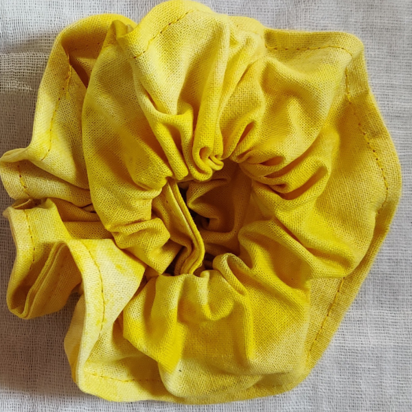 100% Cotton Scrunchie Mango