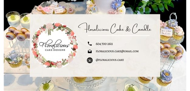 Floralicious Cake & Candle